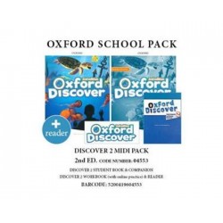 OXFORD DISCOVER 2 PACK MIDI (Student's Book + Workbook + COMPANION + READER) - 04553 2ND ED